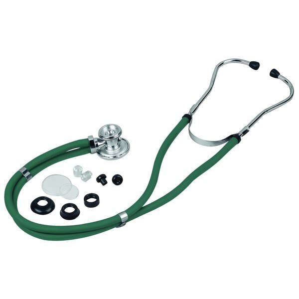 Sterling Sprague Rappaport-Type Stethoscope, Hunter Green, Boxed, Veridian Healthcare, Mfr#: 05-11006